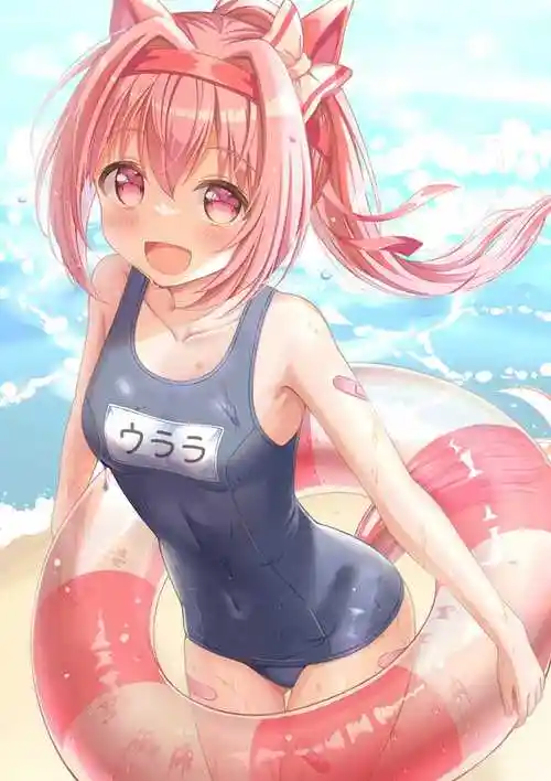 上游泳课的比基尼女同学pixiv插画图片