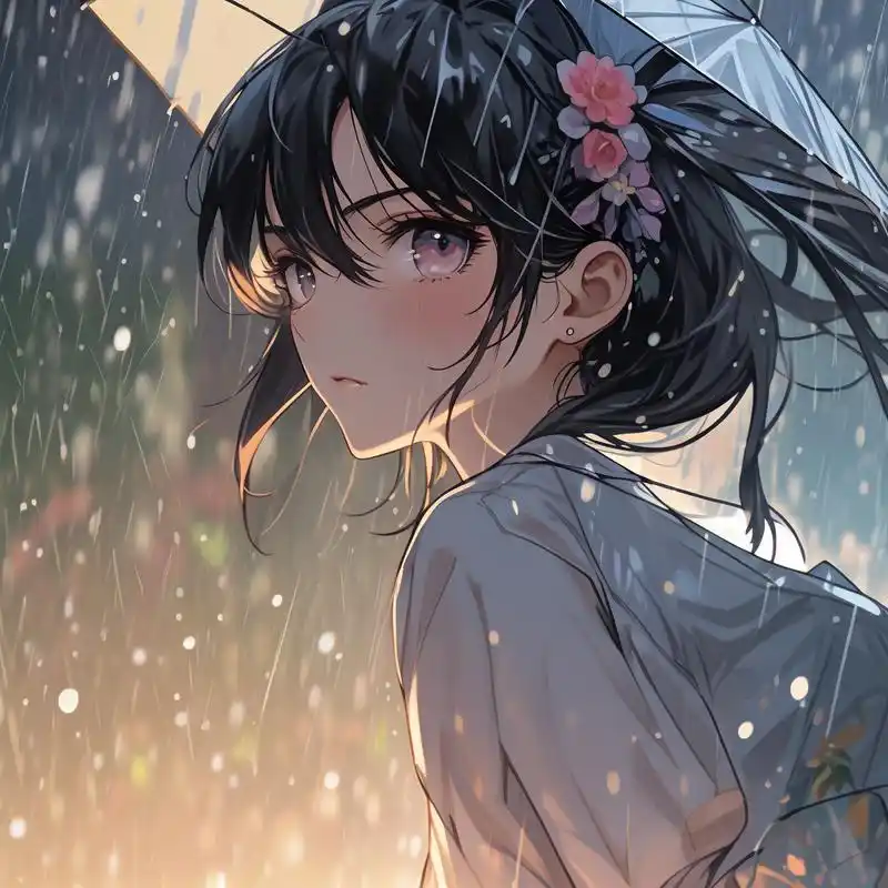 92伤感动漫头像精选96 有时候,动漫头像不仅仅是一张图片,它还