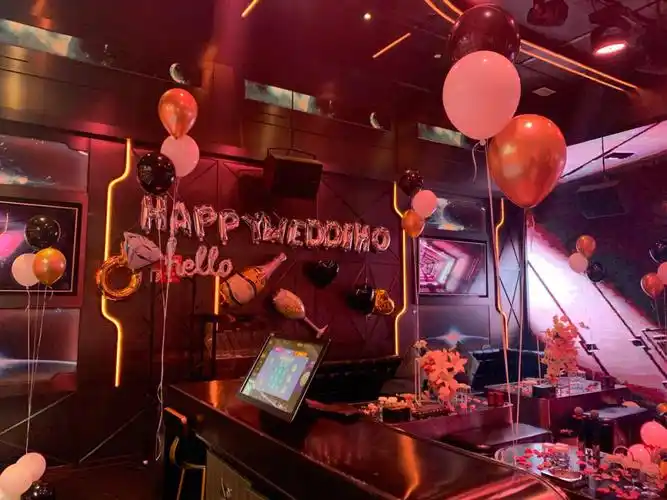 ktv包房气球布置生日派对结婚派对不在单调