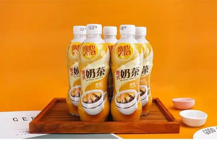 猫村长vita维他港式奶茶丝滑原味办公室休闲下午茶饮料480ml瓶装整箱