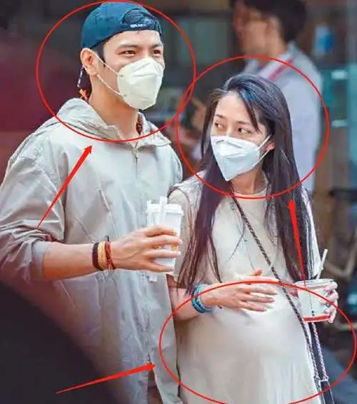 郭碧婷孕肚照又被曝光与向佐同框出镜二人感情现状一望而知