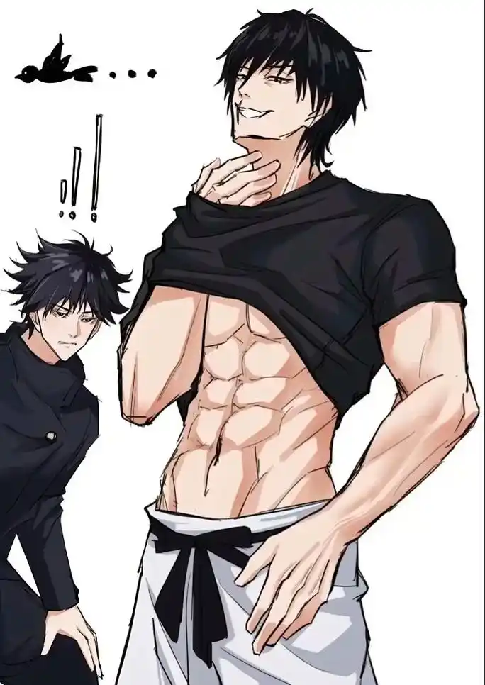 韩漫 #五条悟 #腹肌 #黑白系 #动漫男 - 抖音