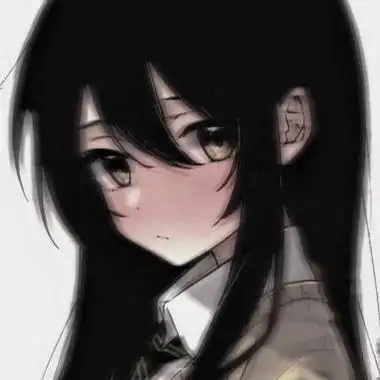 超稀有禁欲系高冷孤独动漫女生头像