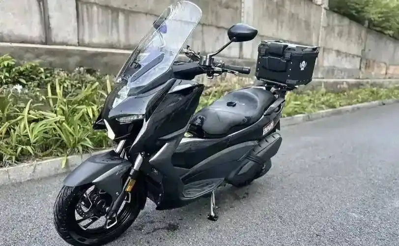 升仕310m踏板摩托车,外观精美时尚,值得购买不?_搜狐汽车_搜狐网