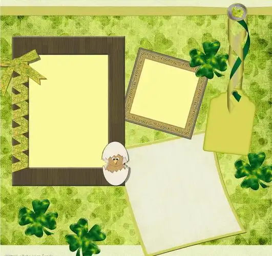 儿童摄影模板图片