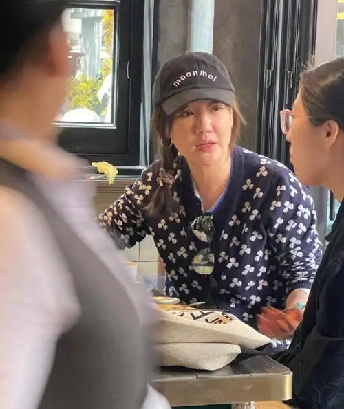 45岁薛佳凝和朋友聚餐生图苍老皮肤松垮离开胡歌至今未嫁