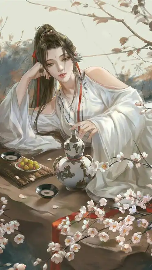 t^t喜欢的抱走,古风 红衣 壁纸 插画 妖孽 美女 剑三