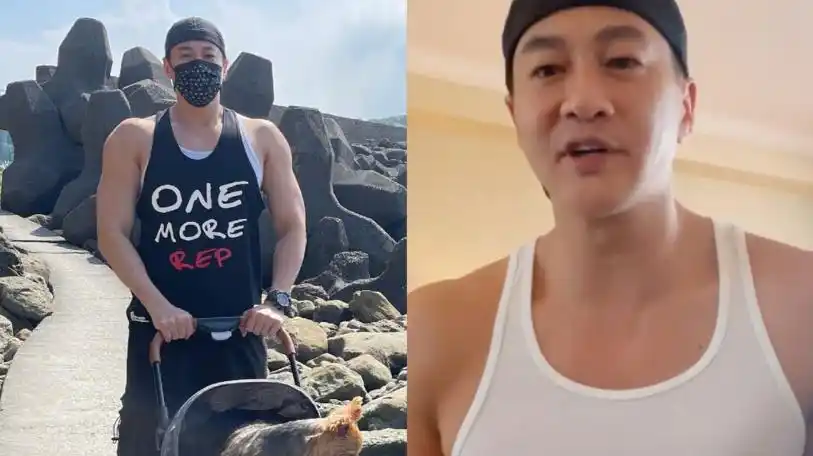 47岁何润东肌肉超惊人曝摆烂式健身法