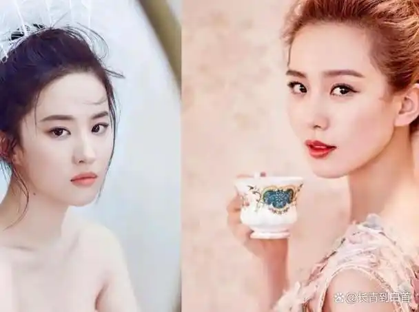 刘亦菲98分美女刘诗诗90分美女离顶级还差一些