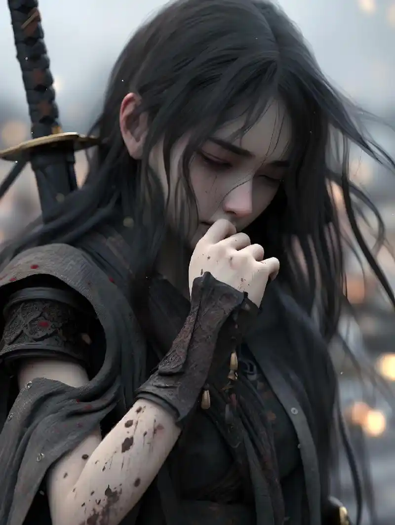 古风高冷范女侠客头像