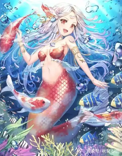 十二星座化身美人鱼,射手座身戴枷锁,白羊座是一个哀伤的故事!