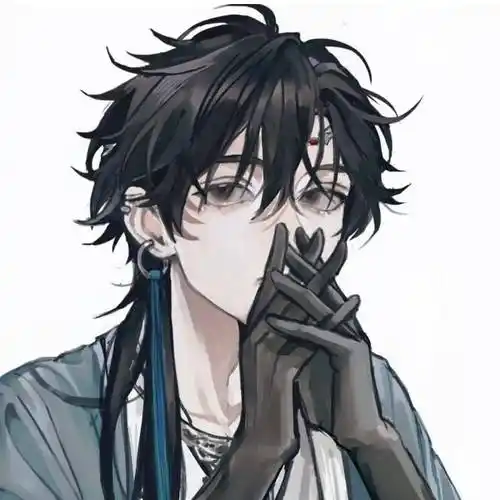 绝美男头动漫男生头像希望你天天很快乐