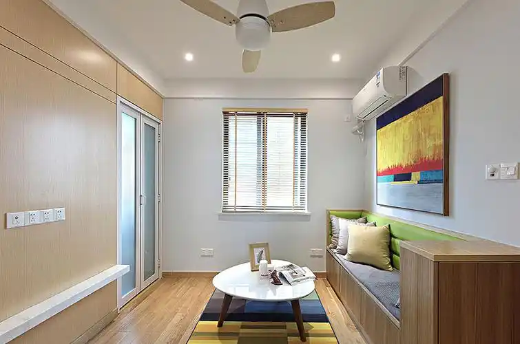 99平现代北欧风格两室两厅装修 生命的律动125平新中式装修效果图