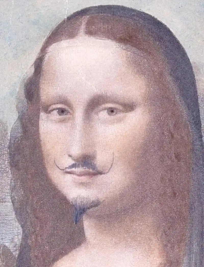 杜尚的《带胡须的蒙娜丽莎》:挑战传统还是艺术创新