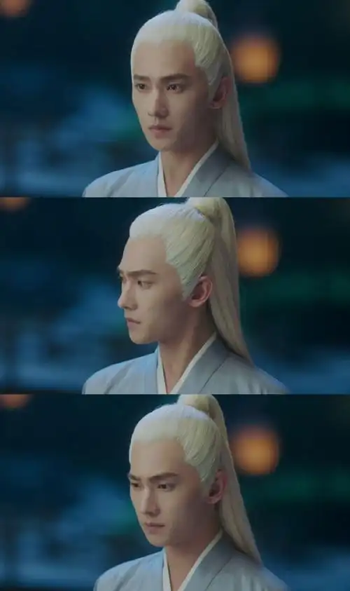 今天就大结局了01丰兰息为了救人一夜白头,杨洋白发造型英气十足