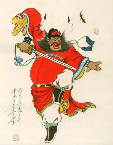 比如我们熟悉的捕鬼达人钟馗,生前被皇帝嫌弃丑,郁郁不得志死后变成鬼