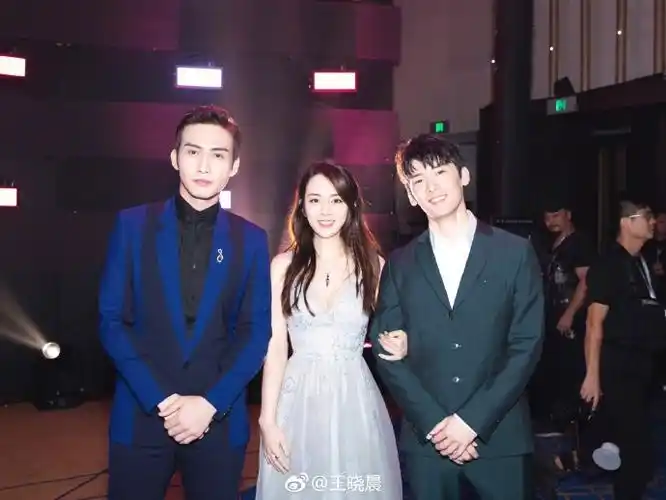 王晓晨现身风尚大典 深v薄纱长裙优雅性感