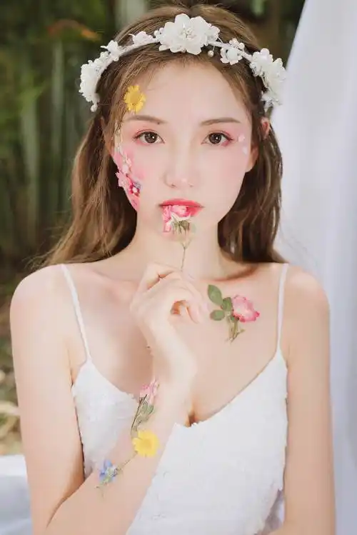 性感美女水嫩美腿唯美仙气图片写真