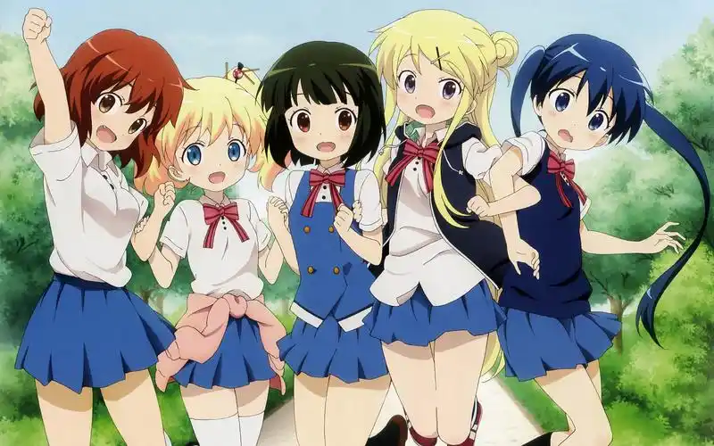 动漫《黄金拼图》可爱卡通高清桌面壁纸