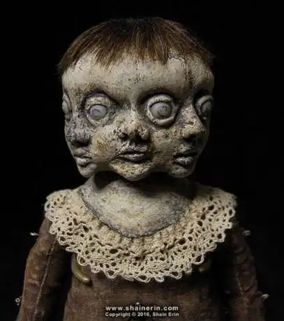 18个让人毛骨悚然的娃娃,太诡异了!