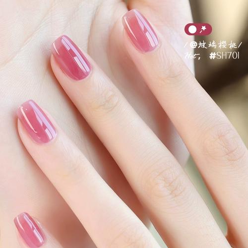 裸色指甲油秋冬色系女2024新款免烤持久快干流行美甲颜色冰透显白