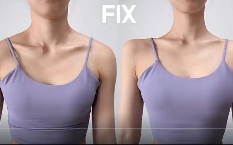 体态大师yuuka八分钟体态矫正 改善斜方肌,圆肩驼背 打造直角肩/天鹅