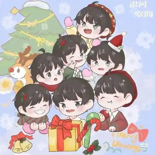 tnt时代少年团动漫团体照