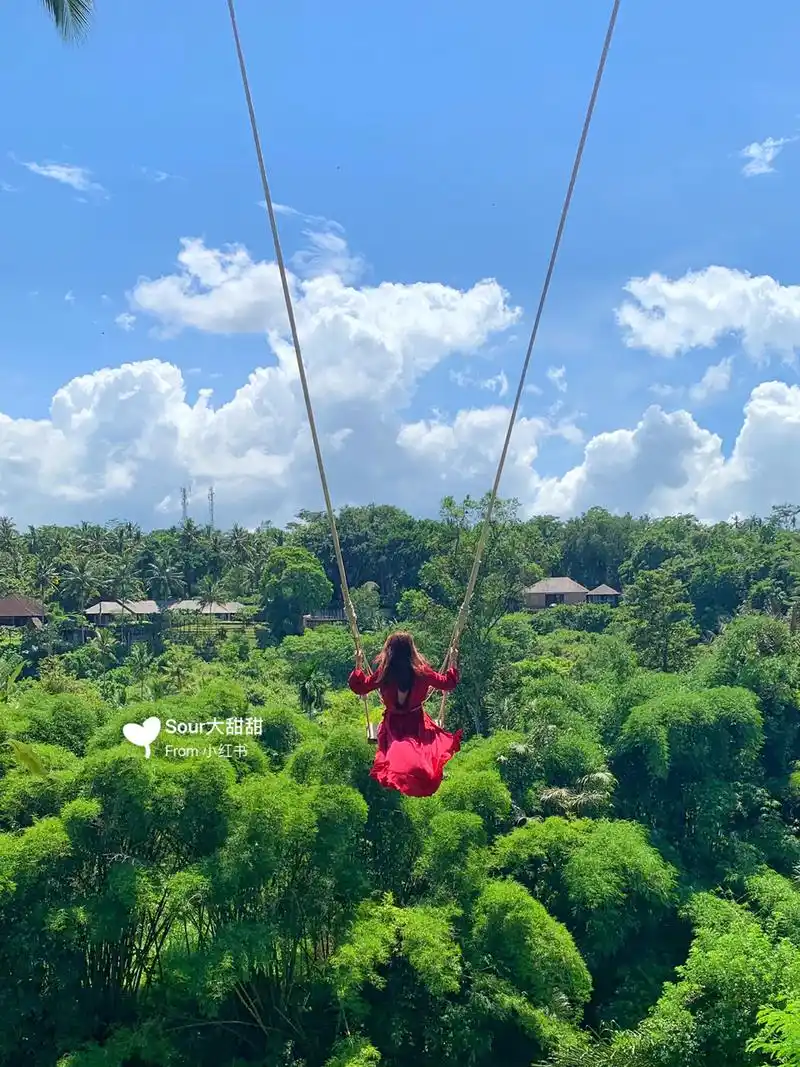 巴厘岛必打卡的网红秋千,美爆你的朋友圈,大片既视感分分钟