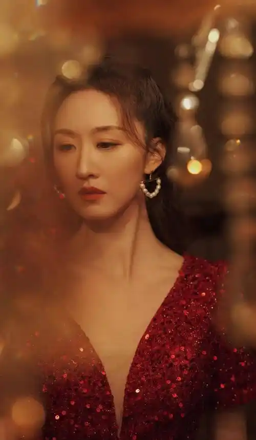 张雯经典美照_笑容_连衣裙_感觉