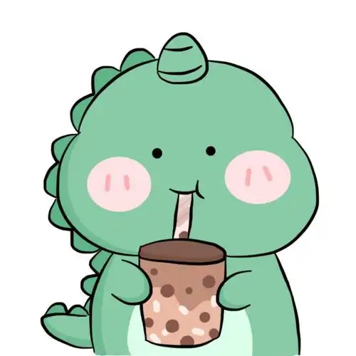 超级可爱的六人小恐龙头像