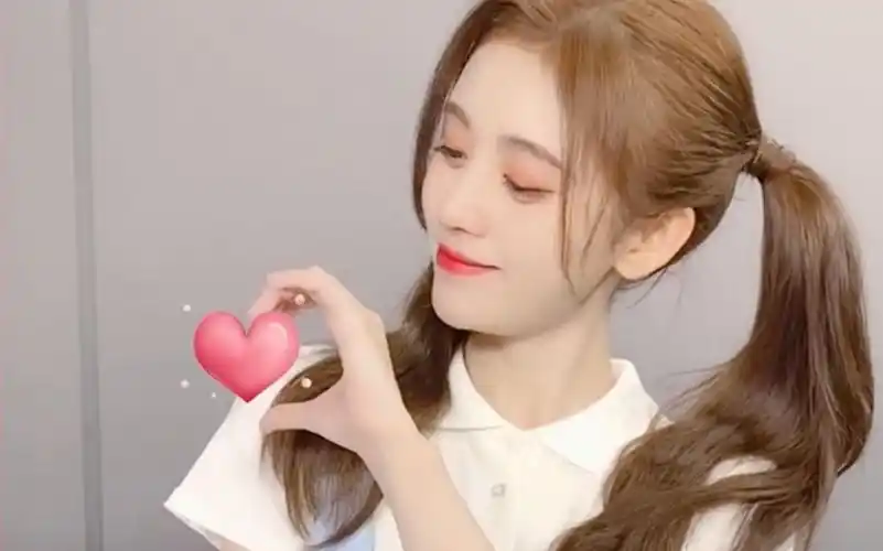【鞠婧祎】520掏心窝子大赛超甜比心
