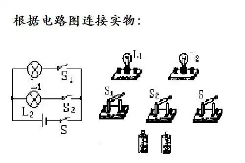 如何巧妙而简单的连接实物电路图