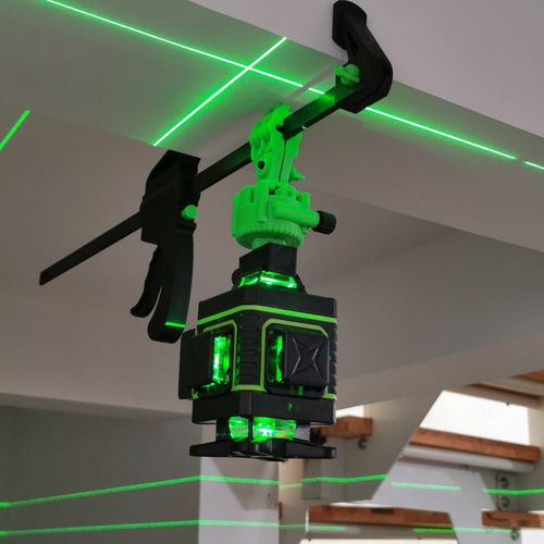 水平仪绿光12线红外线强光16线高精度小型激光工业3d砌墙水平仪器