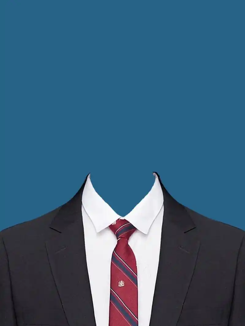 男生证件照正装衣服模板99内附大图     整理了一期常用,自然的证件