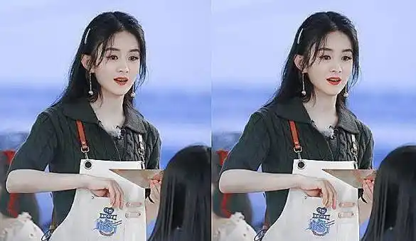 原创原创有种整容叫赵丽颖生完孩子32岁美成18岁生图下的腿太抢镜