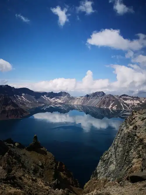 美丽的长白山火山国家地质公园