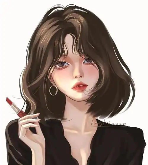 动漫女头高冷忧郁御姐头像高冷霸气的女生动漫头像