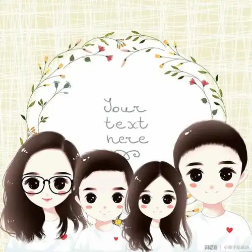 中秋特辑一家人专属手绘微信头像合集你不容错过