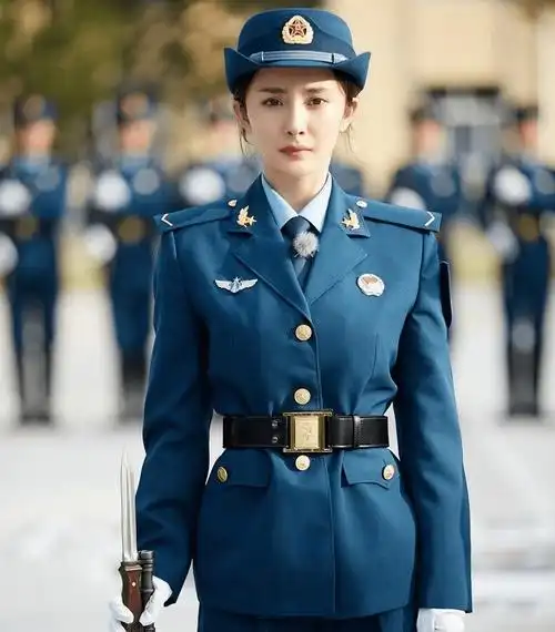 原创同样是军装照把林志玲和殷桃等女星放在一起看差别出来了