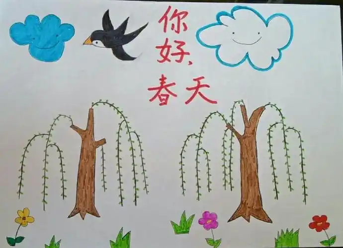 你好,春天!——回民小学三年级二班停课不停学