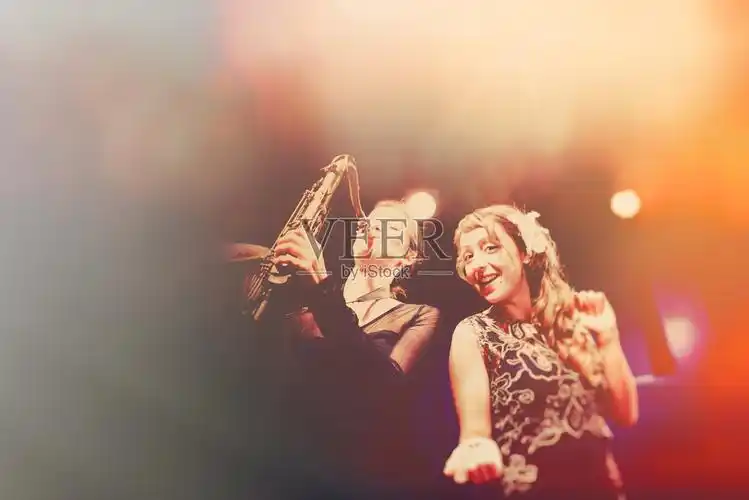 伟大的爵士二人组照片摄影图片