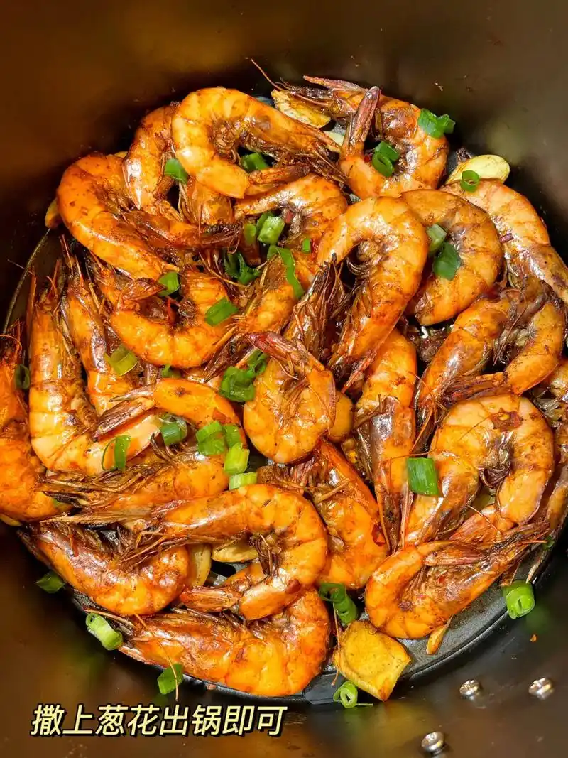 超好吃的空气炸锅大虾.08虾350g,开背去虾 - 抖音