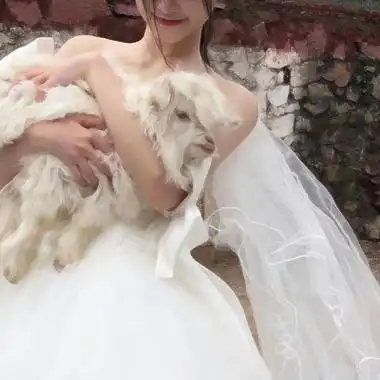 仙气白裙子女生头像高清白色的仙女气质部位头像图片