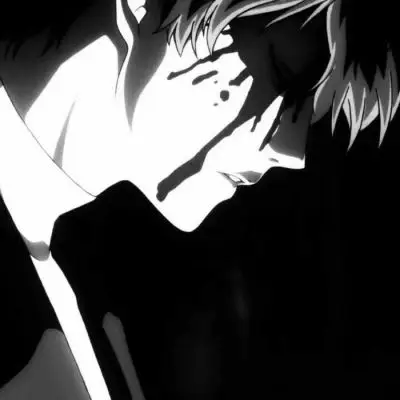 唐崎夜雨二次元颓废暗黑丧系男生头像