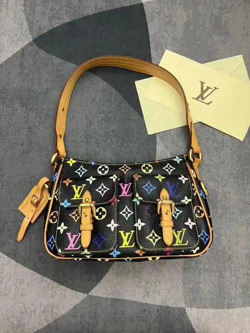 lv路易威登黑三彩剑桥邮差包