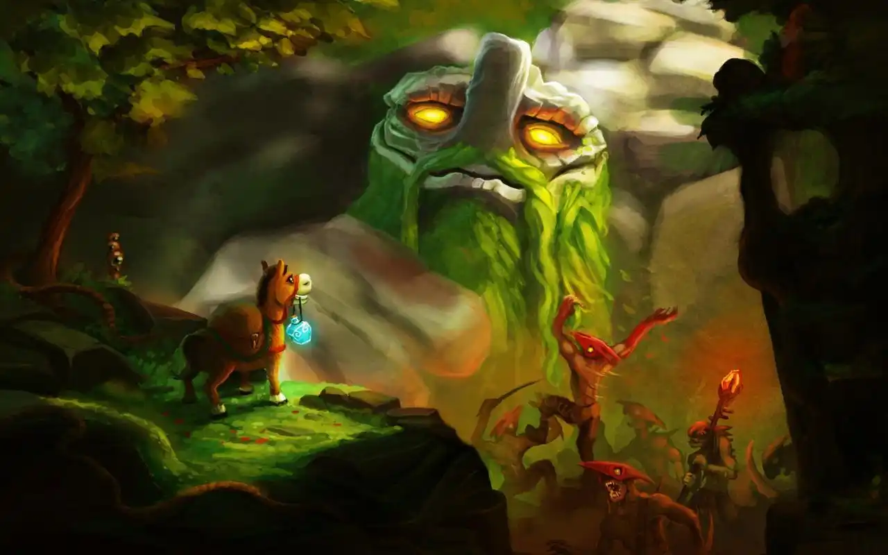 dota英雄山岭巨人壁纸_一名力量型英雄