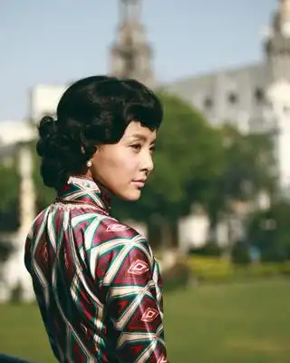 图温婉美人贾青旗袍剧照劫中劫斗智斗勇