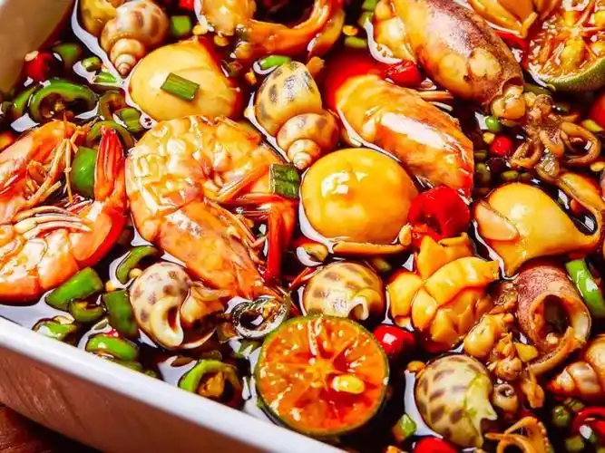 捞汁小海鲜巨巨巨好吃