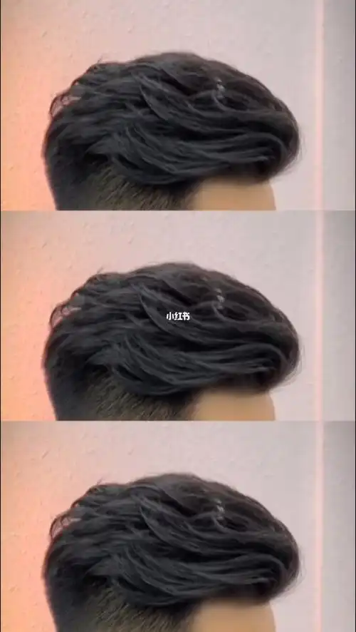 走到哪都不输气场的二八侧背头