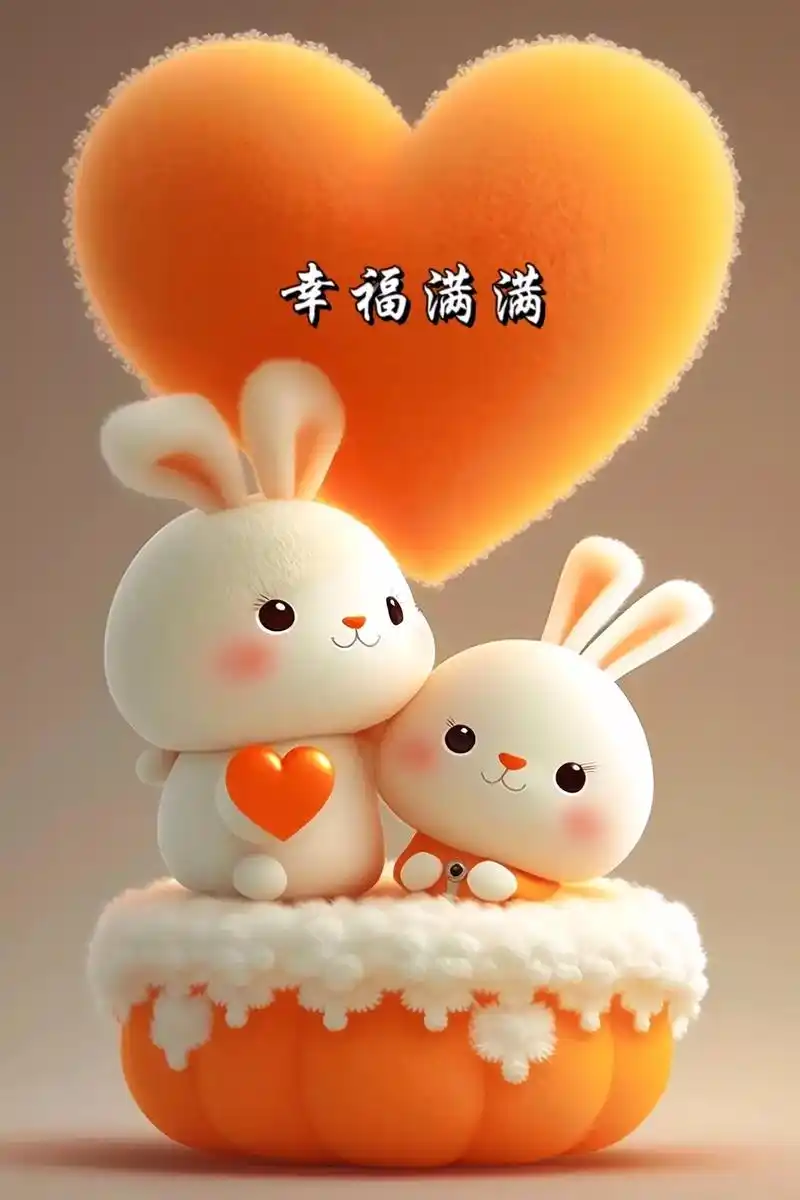 小幸福,小快乐的萌萌可爱的小兔子头像来了#可爱到爆炸99 # - 抖音